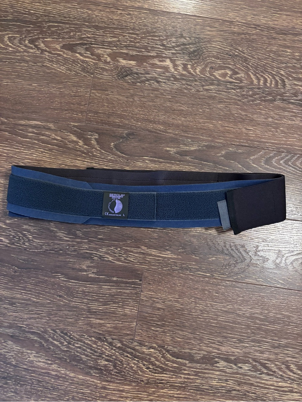 Blue/Black Support Belt